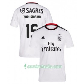 Camisolas de Futebol Benfica Yuri Ribeiro 15 Equipamento Alternativa 2018/19 Manga Curta